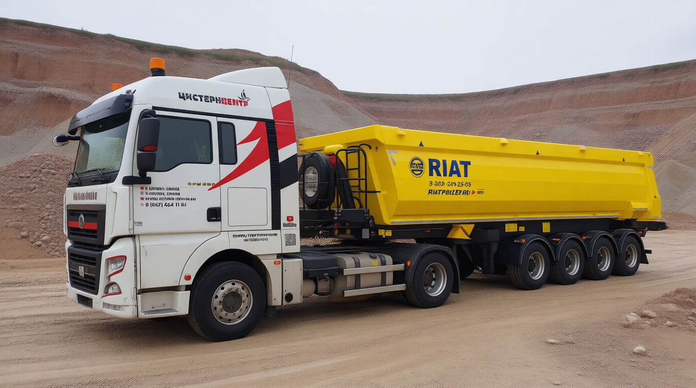 Самосвальные полуприцепы